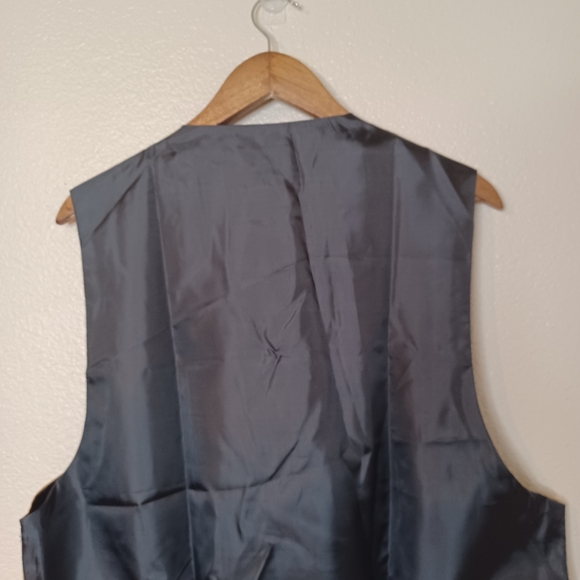 NWOT Oliver George Gold Black Vest Size 2X - Picture 10 of 13